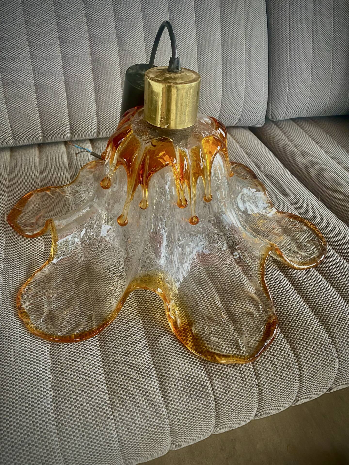 Murano glass pendant light