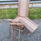 Chaise longue bain de soleil rotin fauteuil