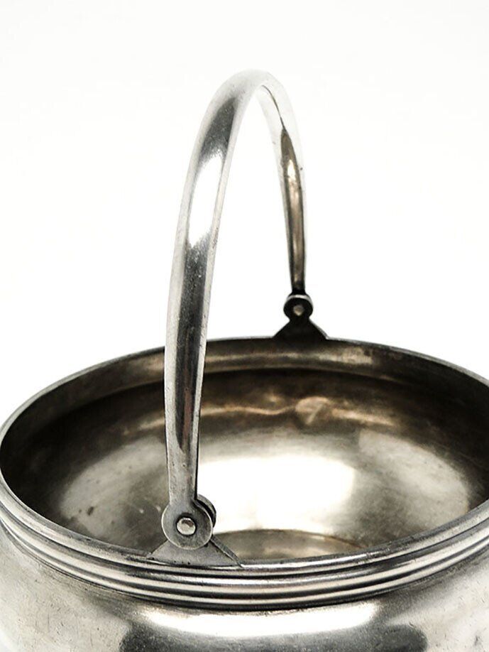 Early 20th century sugar bowl from Berndorf, Germany