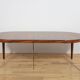 Mid-Century Round Rosewood Extending Dining Table by Severin Hansen for Haslev Møbelsnedkeri, Denmark, 1960s