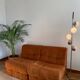 Chauffeuses/Fauteuils orange vintage