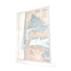 Map arcachon gironde basin 84cm by 63cm