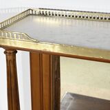 Table console en merisier, style Louis XVI, fin XIXème