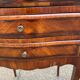 Pair of Louis XV bedside tables, early 20th century, marquetry and marble