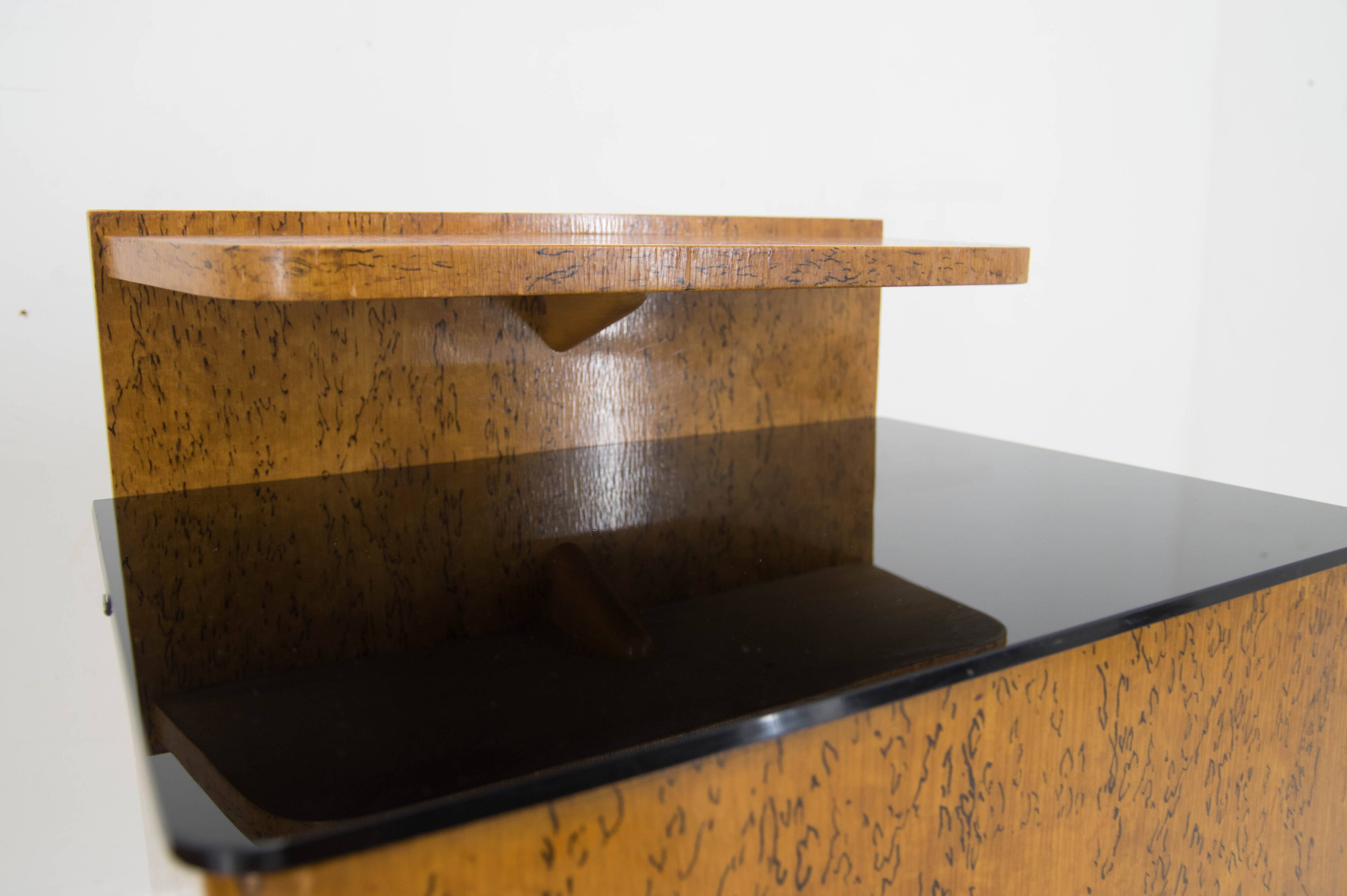 Set of Two Night Stands by Halabala for UP Zavody, 1940s