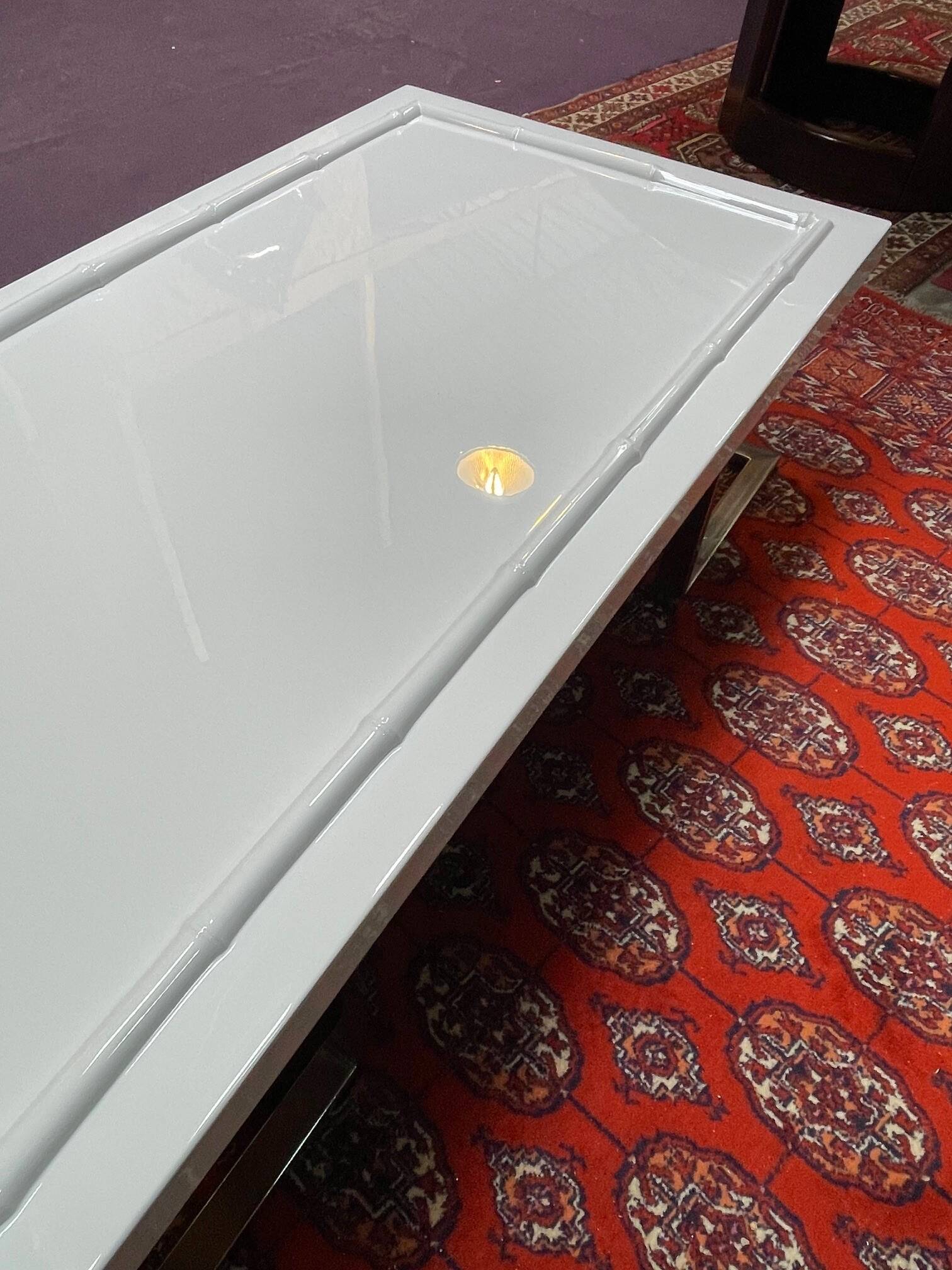 Table basse vintage Roche Bobois années 1970