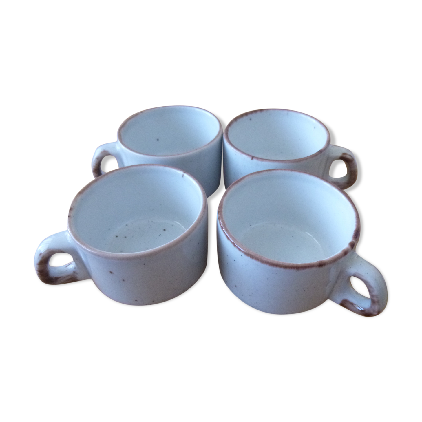 Sarreguemines coffee cups