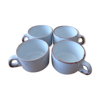 Sarreguemines coffee cups