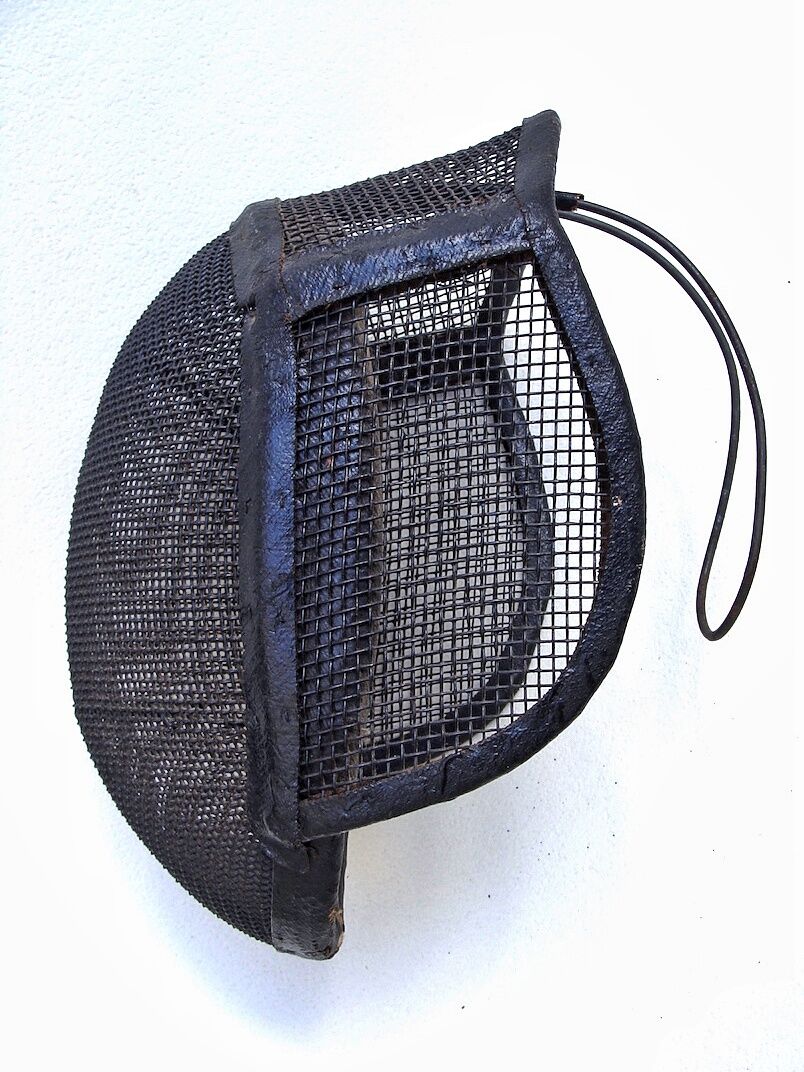 Ancient fencing mask