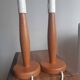 Vintage Ikea wooden lamp bases