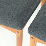 Set of four Danish Design Teak Dining Chairs by Johannes Andersen for Uldum - 1960s
