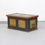 Painted Folk Art Bridal Chest