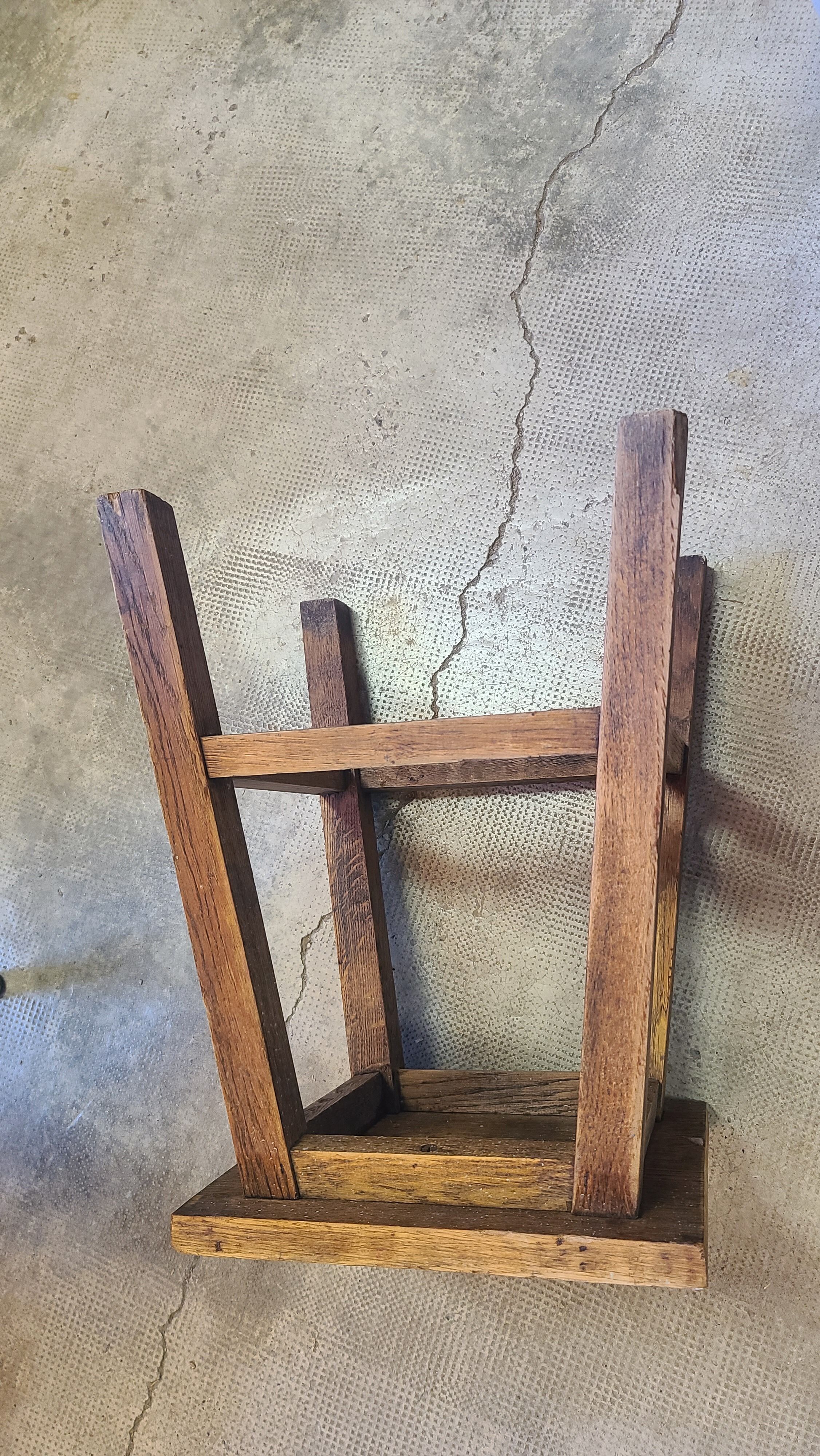 Wooden stool