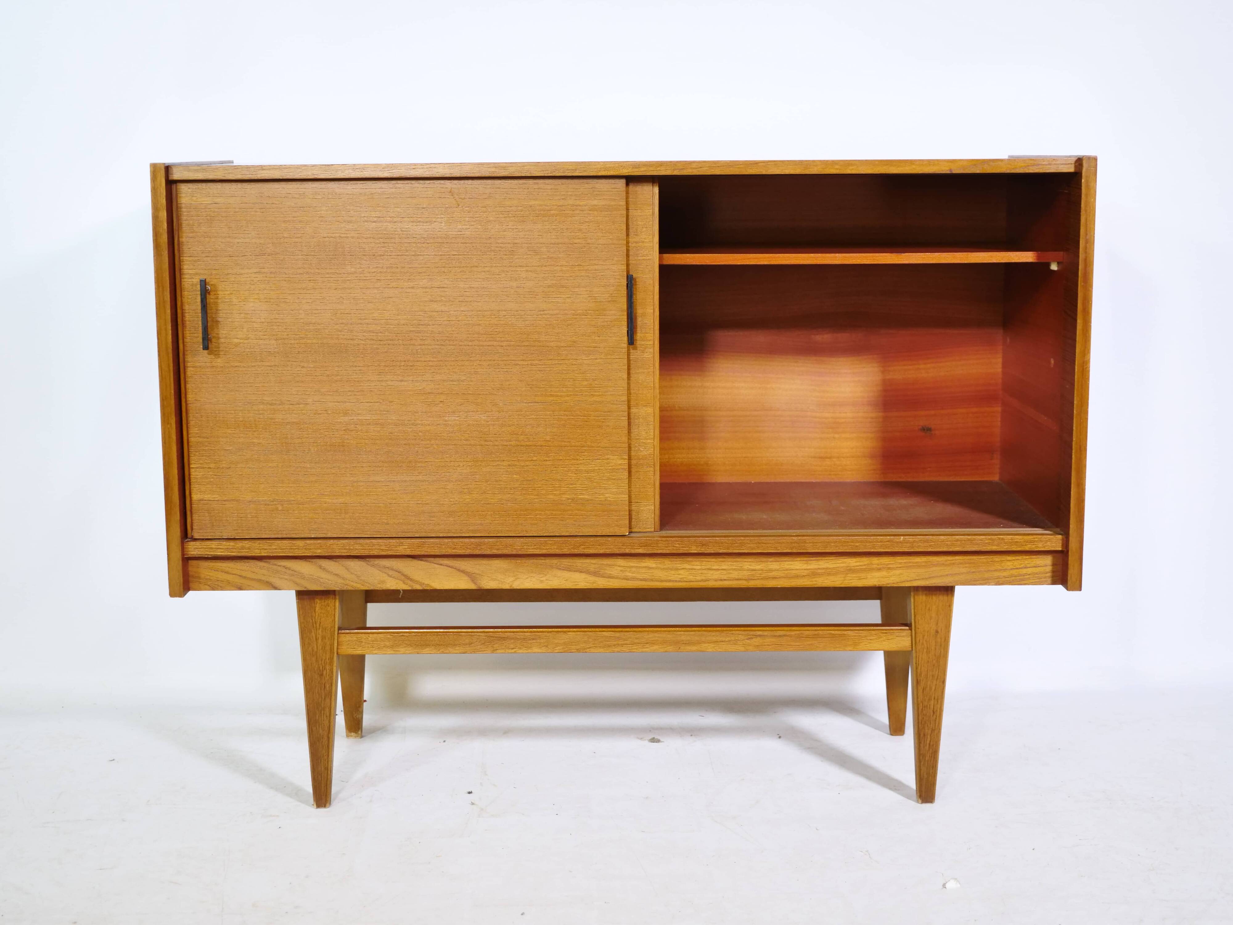Mid-Century Teak Design Sideboard by Schwaco Möbel, Germany, 1960s
