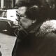 Photography, 90s. Vintage and women's lingerie on the street
