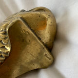 Cendrier en forme de poisson en bronze