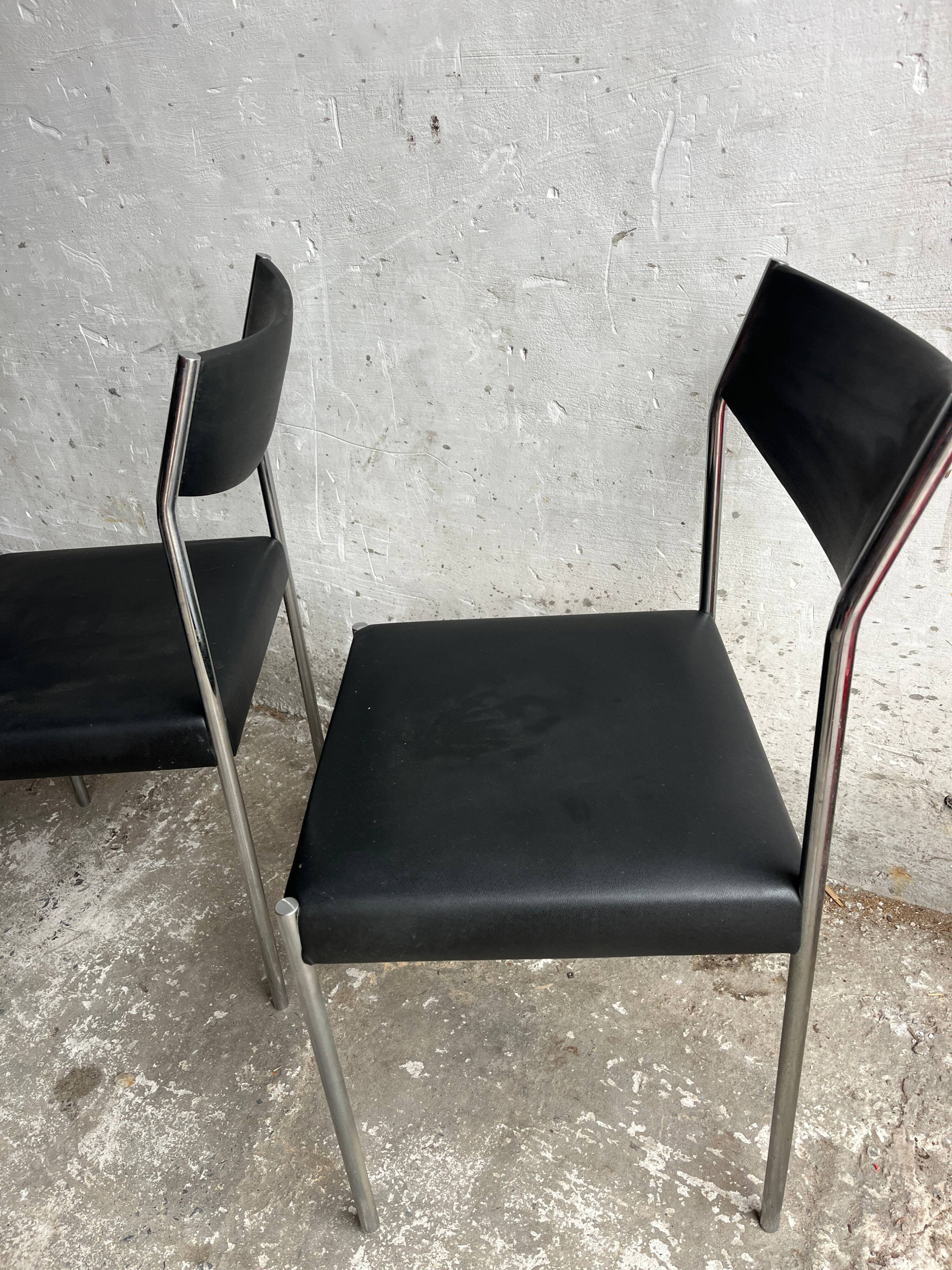 Set of 6 Mid-Century dining chairs, 1950s