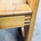 Solid pine sculptural chair by Gilbert Marklund for Furusnickarn