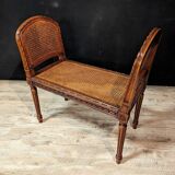 Louis XVI Caned Piano Bench