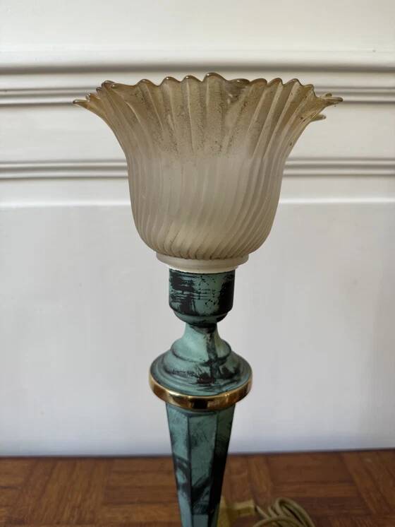 Art Deco Tulip Lamp
