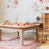 Coffee table square wood