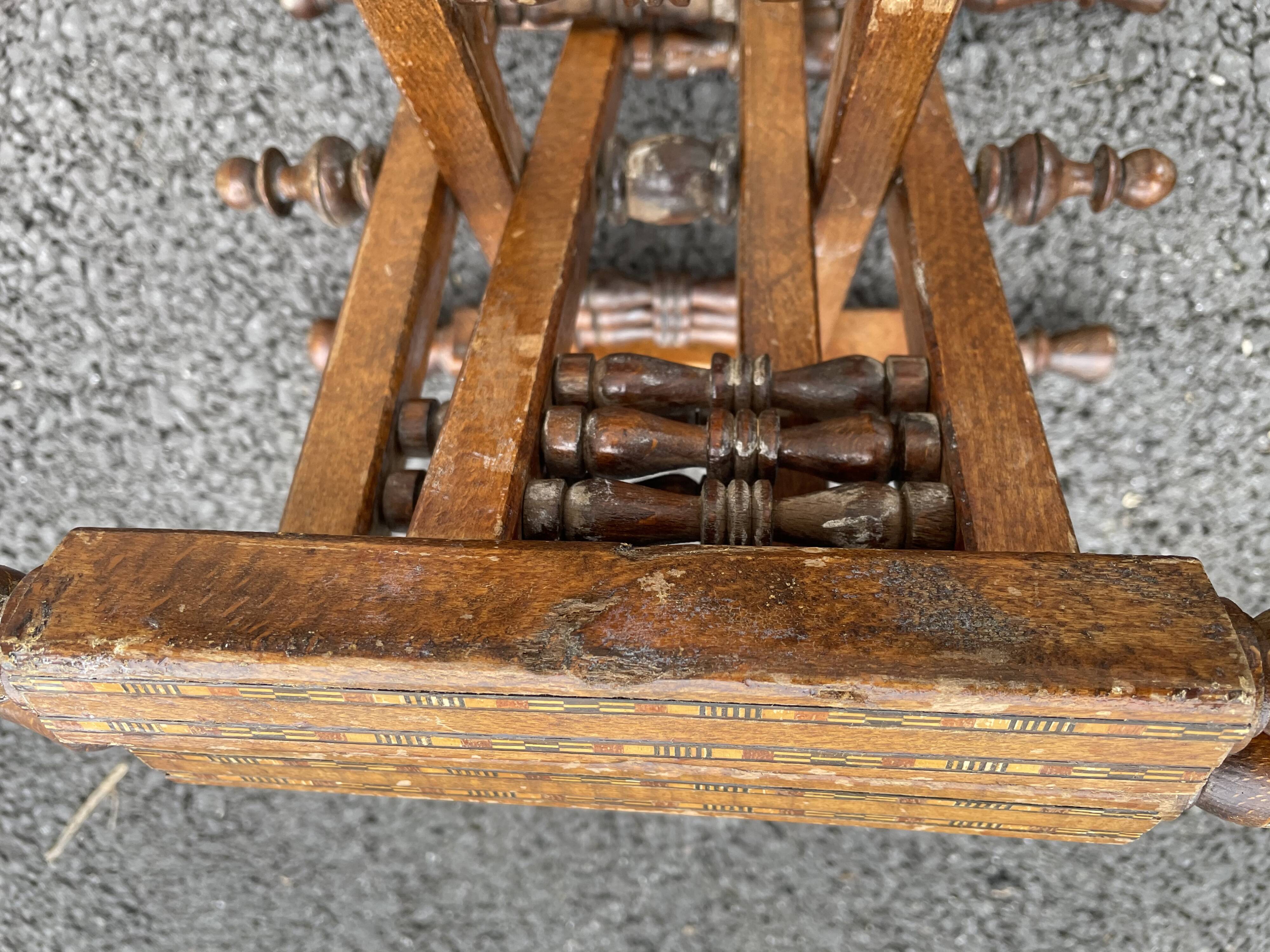 Moroccan tea table h35 x d38