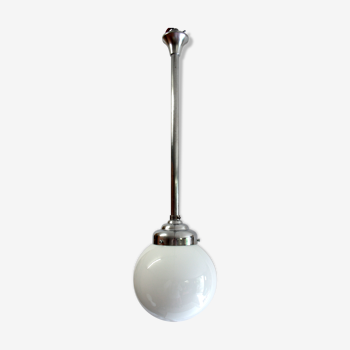 Suspension globe opaline circa 50