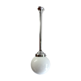 Suspension globe opaline circa 50