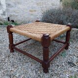 Brutalist footrest stool