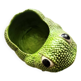 Vintage cache pot grenouille ceramique Jean Roger
