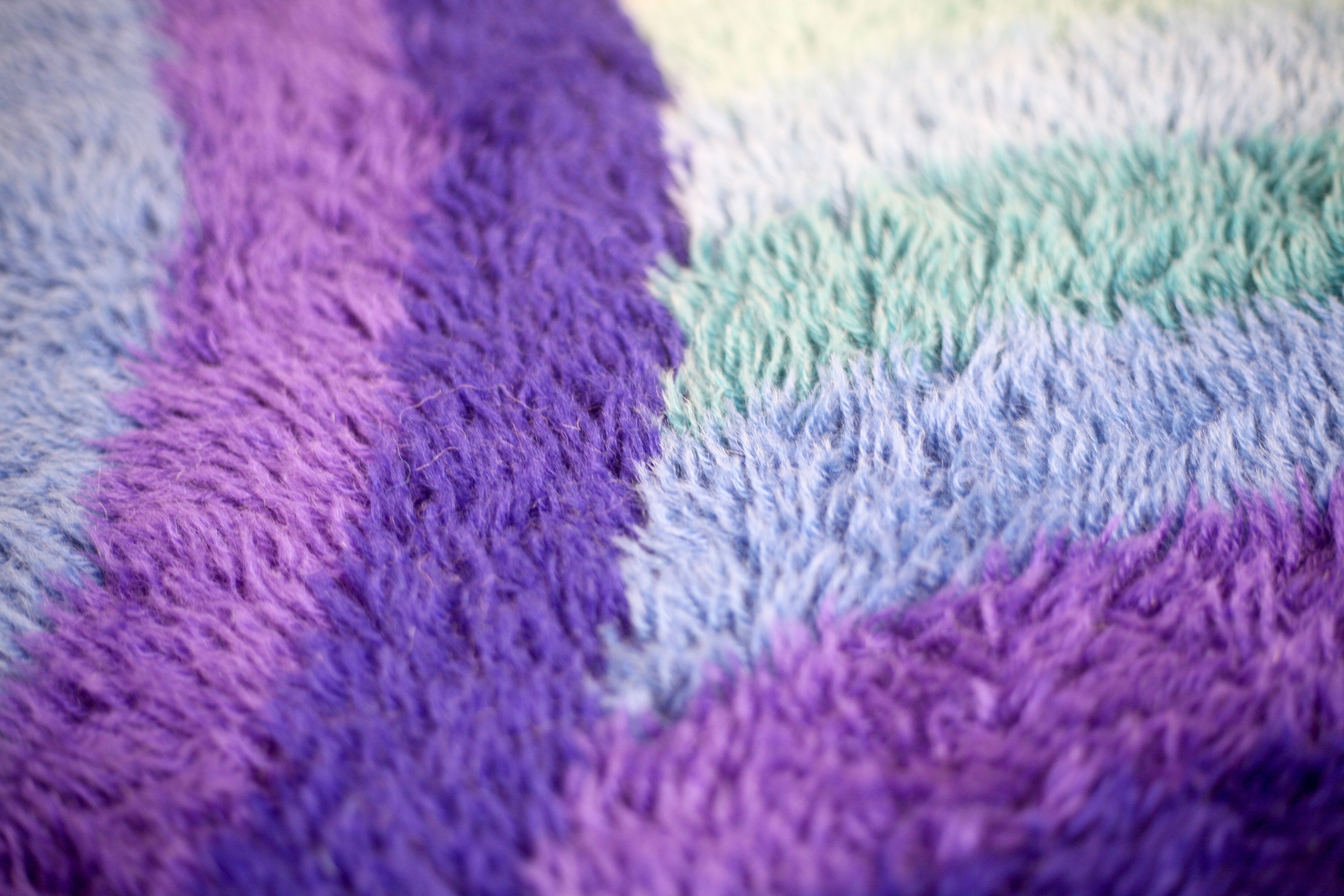 Carpet "Rainbow", Edition Desso, wool, circa 1970