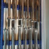 Silver-plated metal cutlery by Boulenger