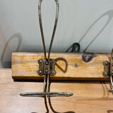 School hooks wood and metal