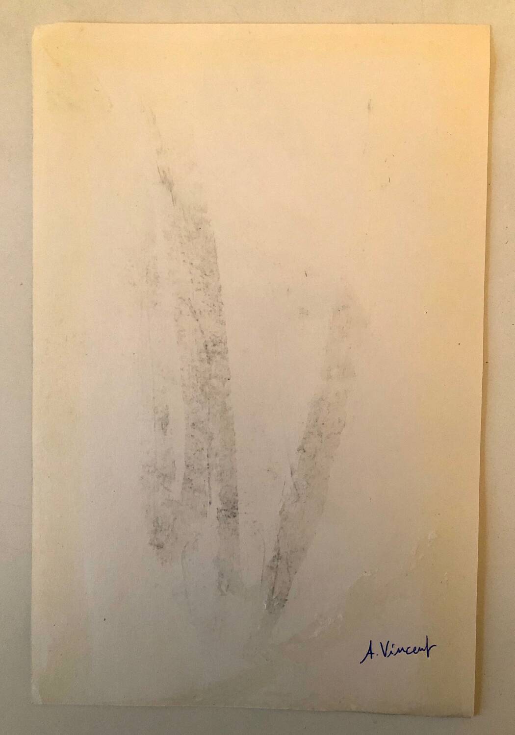 African Statuette Drawing