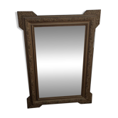 Golden mirror, 19th century.