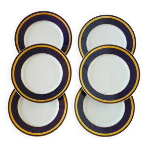 Service de 6 assiettes - rose