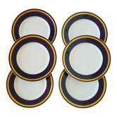 Service of 6 Rosenthal Classic Rose dinner plates.