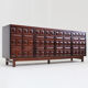 Vintage Spanish brutalist sideboard credenza 1970s