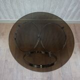 Mid-Century Space Age Round Coffee Table by Knut Hesterberg, 1960s