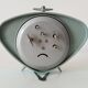 Vintage mechanical alarm clock from the 60s/70s by Shanghai