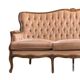 Antique sofa, baroque Louis XV style