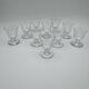 Set of 10 Crystal Liqueur Glasses from Baccarat – Argentina Model, 1940