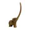 Bronze elephant ring holder