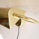 Paire d'appliques scandinave en laiton 1970