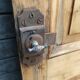 Rustic closet door