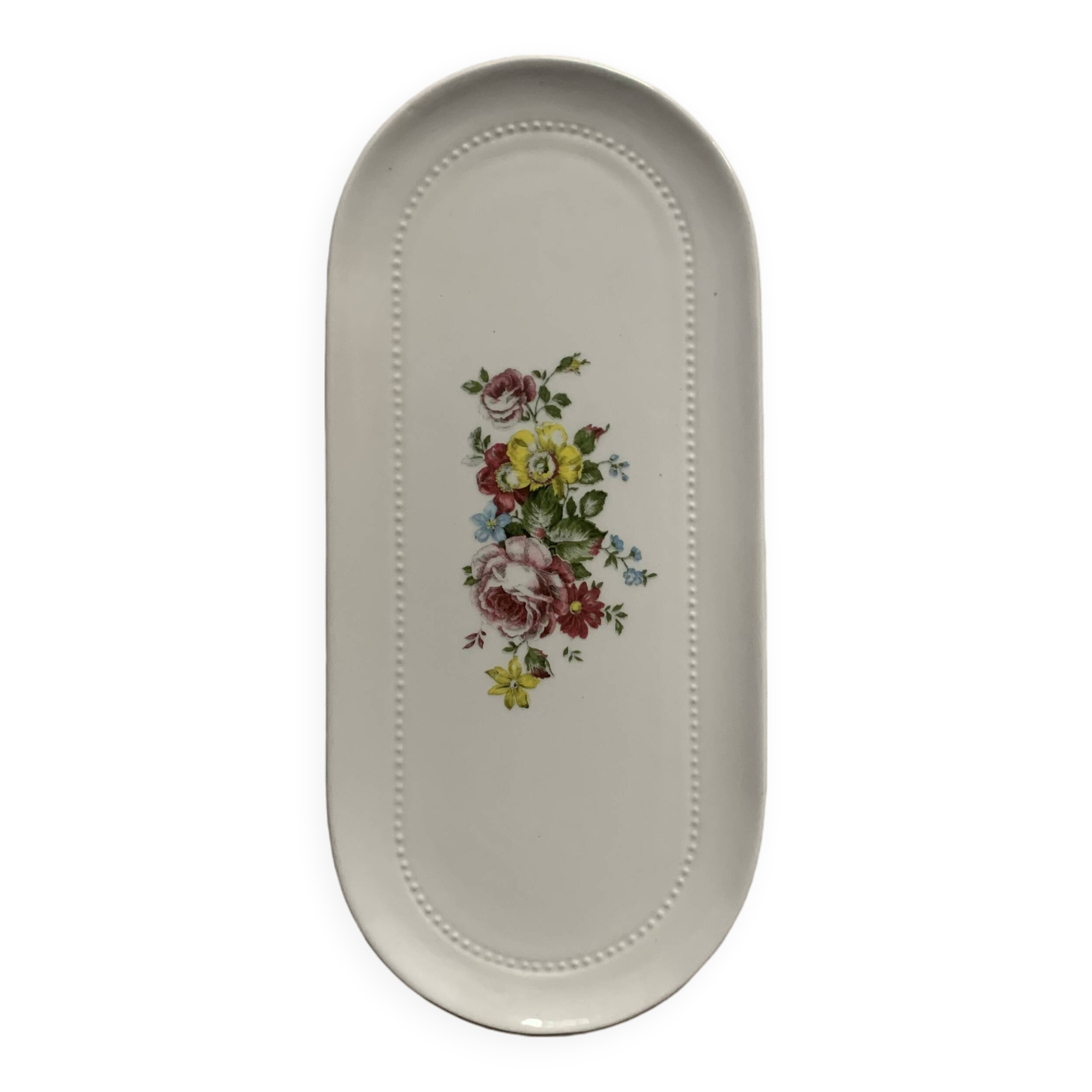 Luneville oval dish
