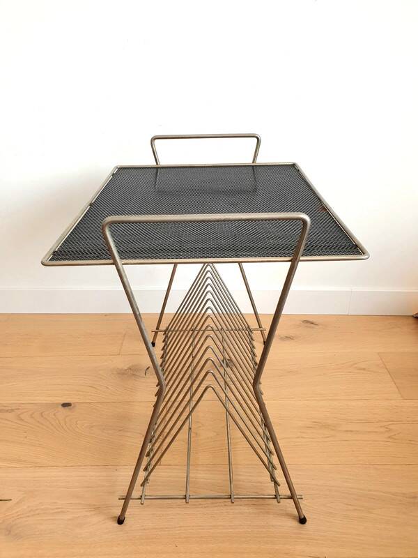 Matégot vinyl side table