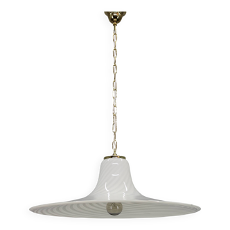 Suspension en verre par Venice Glass, Italie années 1970