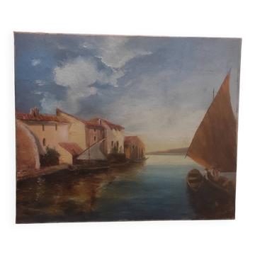 Oil on canvas