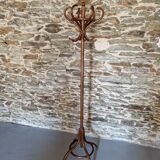 Old Baumann style parrot coat rack